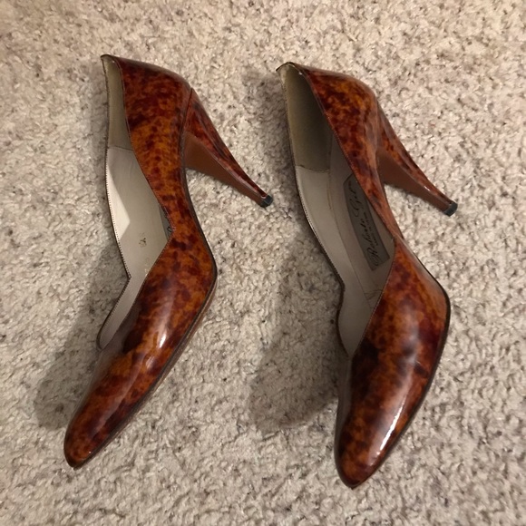 Tortoise shell high heels - Picture 4 of 5
